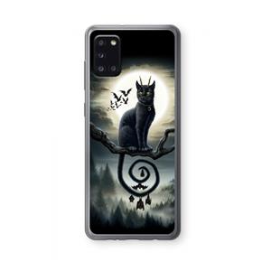 CaseCompany Moonlight Companions: Samsung Galaxy A31 Transparant Hoesje