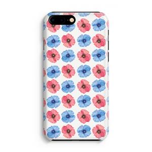 CaseCompany Klaproosjes: Volledig Geprint iPhone 7 Plus Hoesje