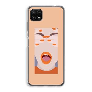 CaseCompany Surprise: Samsung Galaxy A22 5G Transparant Hoesje