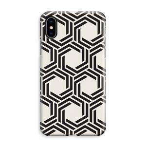 CaseCompany Geometrisch patroon: iPhone XS Max Volledig Geprint Hoesje