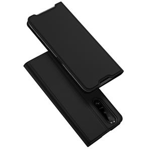 Dux Ducis Slim bookcase hoes - Sony Xperia 5 III - Zwart
