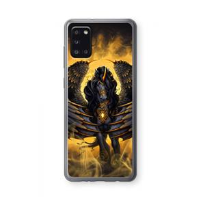 CaseCompany Pegasus: Samsung Galaxy A31 Transparant Hoesje