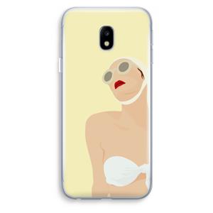 CaseCompany Summer: Samsung Galaxy J3 (2017) Transparant Hoesje