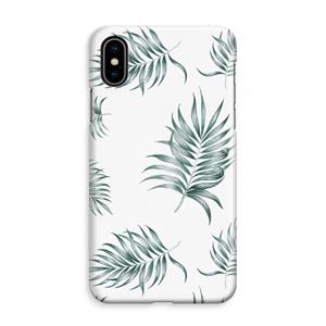 CaseCompany Simple leaves: iPhone XS Max Volledig Geprint Hoesje