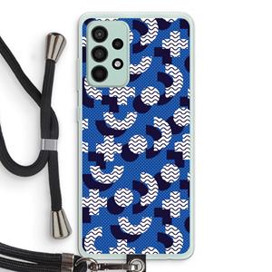 CaseCompany 8-bit N°5: Samsung Galaxy A52s 5G Transparant Hoesje met koord