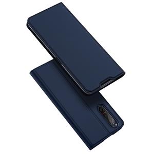 Dux Ducis Pro Serie Slim wallet hoes - Sony Xperia 5 II - Blauw