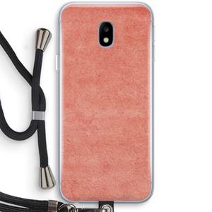 CaseCompany Marrakech Walls: Samsung Galaxy J3 (2017) Transparant Hoesje met koord