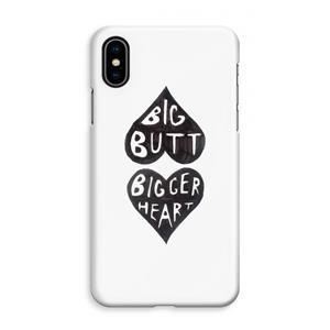 CaseCompany Big butt bigger heart: iPhone XS Max Volledig Geprint Hoesje