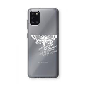 CaseCompany Good or bad: Samsung Galaxy A31 Transparant Hoesje