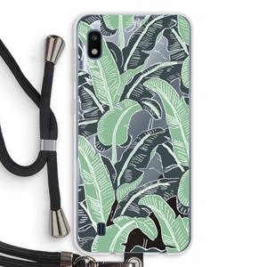 CaseCompany This Sh*t Is Bananas: Samsung Galaxy A10 Transparant Hoesje met koord
