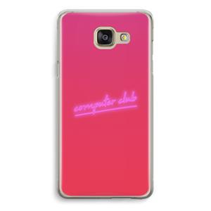 CaseCompany Vice Glow: Samsung Galaxy A5 (2016) Transparant Hoesje