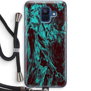 CaseCompany Ice Age: Samsung Galaxy A6 (2018) Transparant Hoesje met koord