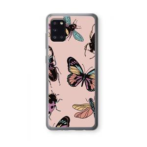 CaseCompany Tiny Bugs: Samsung Galaxy A31 Transparant Hoesje