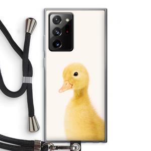 CaseCompany Duke: Samsung Galaxy Note 20 Ultra / Note 20 Ultra 5G Transparant Hoesje met koord