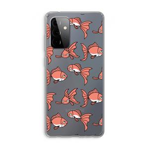 CaseCompany Blub: Samsung Galaxy A72 Transparant Hoesje