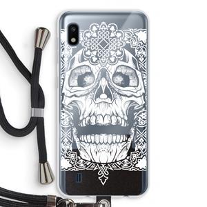 CaseCompany Seek & Destroy: Samsung Galaxy A10 Transparant Hoesje met koord