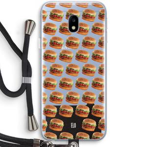 CaseCompany Giants: Samsung Galaxy J3 (2017) Transparant Hoesje met koord
