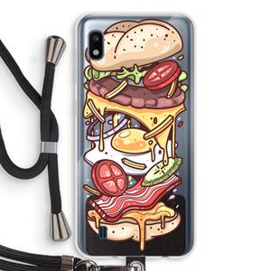 CaseCompany Diet Coke Please: Samsung Galaxy A10 Transparant Hoesje met koord