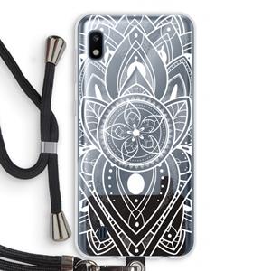 CaseCompany It's Complicated: Samsung Galaxy A10 Transparant Hoesje met koord