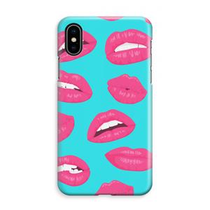 CaseCompany Bite my lip: iPhone XS Max Volledig Geprint Hoesje