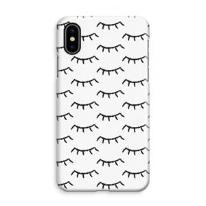 CaseCompany Wimpers: iPhone XS Max Volledig Geprint Hoesje