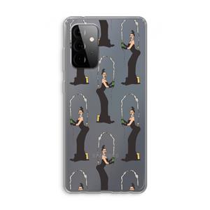 CaseCompany Pop Some Kim: Samsung Galaxy A72 Transparant Hoesje