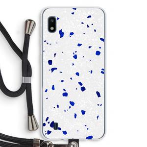 CaseCompany Terrazzo N°5: Samsung Galaxy A10 Transparant Hoesje met koord