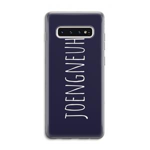 CaseCompany Joengneuh!: Samsung Galaxy S10 4G Transparant Hoesje