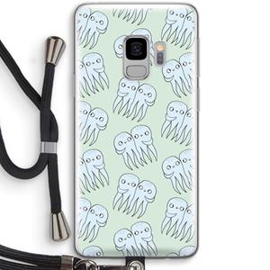 CaseCompany Octopussen: Samsung Galaxy S9 Transparant Hoesje met koord