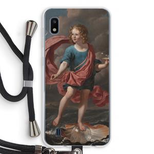 CaseCompany Soap Bubbles: Samsung Galaxy A10 Transparant Hoesje met koord