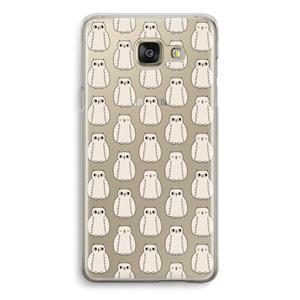 CaseCompany Uilen: Samsung Galaxy A5 (2016) Transparant Hoesje