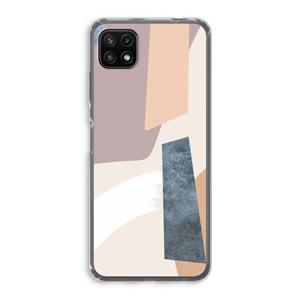 CaseCompany Luca: Samsung Galaxy A22 5G Transparant Hoesje