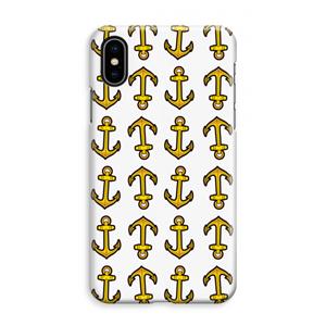 CaseCompany Musketon Anchor: iPhone XS Max Volledig Geprint Hoesje