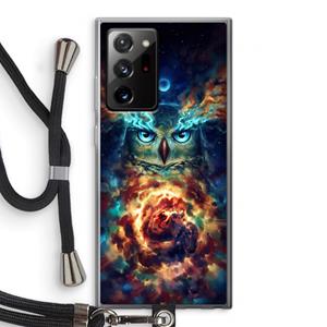 CaseCompany Aurowla: Samsung Galaxy Note 20 Ultra / Note 20 Ultra 5G Transparant Hoesje met koord