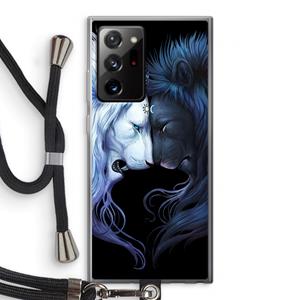 CaseCompany Brotherhood: Samsung Galaxy Note 20 Ultra / Note 20 Ultra 5G Transparant Hoesje met koord
