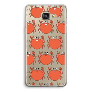 CaseCompany Krab: Samsung Galaxy A5 (2016) Transparant Hoesje