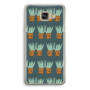 CaseCompany Sansevieria: Samsung Galaxy A5 (2016) Transparant Hoesje