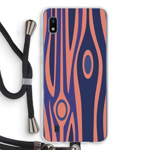 CaseCompany Bast A: Samsung Galaxy A10 Transparant Hoesje met koord