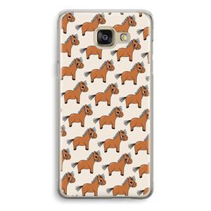 CaseCompany Pony: Samsung Galaxy A5 (2016) Transparant Hoesje