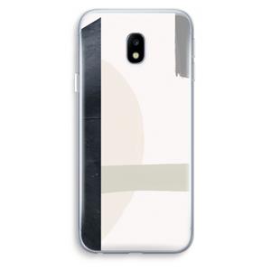 CaseCompany Baca: Samsung Galaxy J3 (2017) Transparant Hoesje