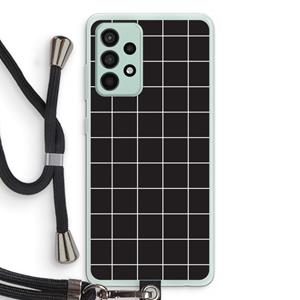 CaseCompany Rooster 2: Samsung Galaxy A52s 5G Transparant Hoesje met koord