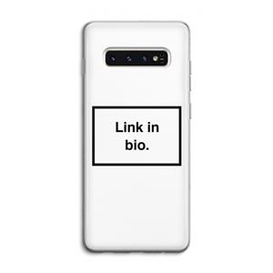 CaseCompany Link in bio: Samsung Galaxy S10 4G Transparant Hoesje