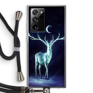 CaseCompany Nightbringer: Samsung Galaxy Note 20 Ultra / Note 20 Ultra 5G Transparant Hoesje met koord