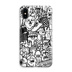 CaseCompany Vexx Mixtape #2: iPhone XS Max Volledig Geprint Hoesje
