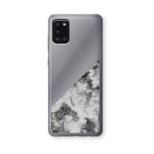 CaseCompany Onweer: Samsung Galaxy A31 Transparant Hoesje