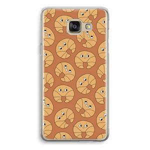 CaseCompany Croissant: Samsung Galaxy A5 (2016) Transparant Hoesje