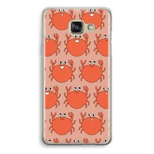 CaseCompany Krab: Samsung Galaxy A5 (2016) Transparant Hoesje