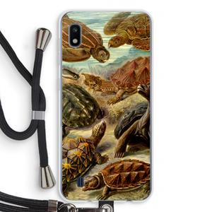 CaseCompany Haeckel Chelonia: Samsung Galaxy A10 Transparant Hoesje met koord