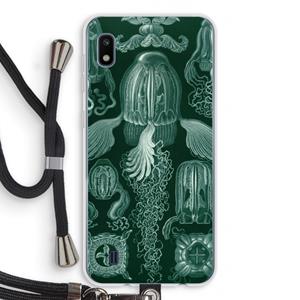 CaseCompany Haeckel Cubomedusae: Samsung Galaxy A10 Transparant Hoesje met koord
