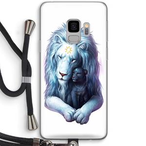 CaseCompany Child Of Light: Samsung Galaxy S9 Transparant Hoesje met koord